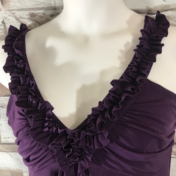 Enfocus women’s dress size 14 purple sleeveless - Picture 2 of 8
